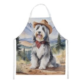 Bearded Collie Cowboy Welcome Apron Cooking Kitchen Server Baking Crafts Gardening for Adult Women Men, Unisex, Large, Multicolor Bearded Collie Cowboy Welcome Apron Cooking Kitchen Server Baking Crafts Gardening for Adult Women Men, Unisex, Large, Multicolor